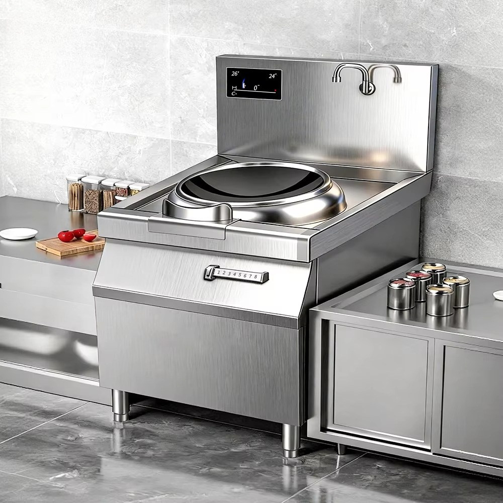 Commercial Kitchen Induction - موقد ووك كهربائي عالي القدرة للاستخدام