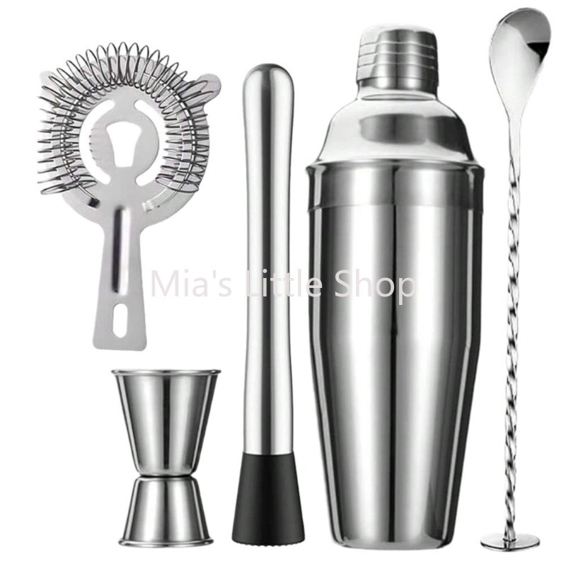 Bar Blender Mixing - طقم خلاط كوكتيل زجاجي، كوب خلط