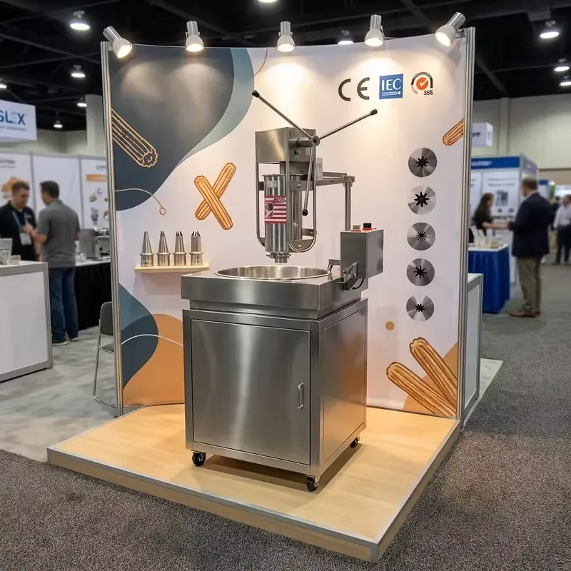 Commercial Kitchen Equipment - آلة تشوروس كهربائية احترافية سعة 30