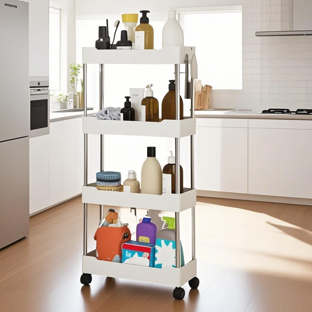 Commercial Kitchen Island - رف عربة تخزين 2025 - رف