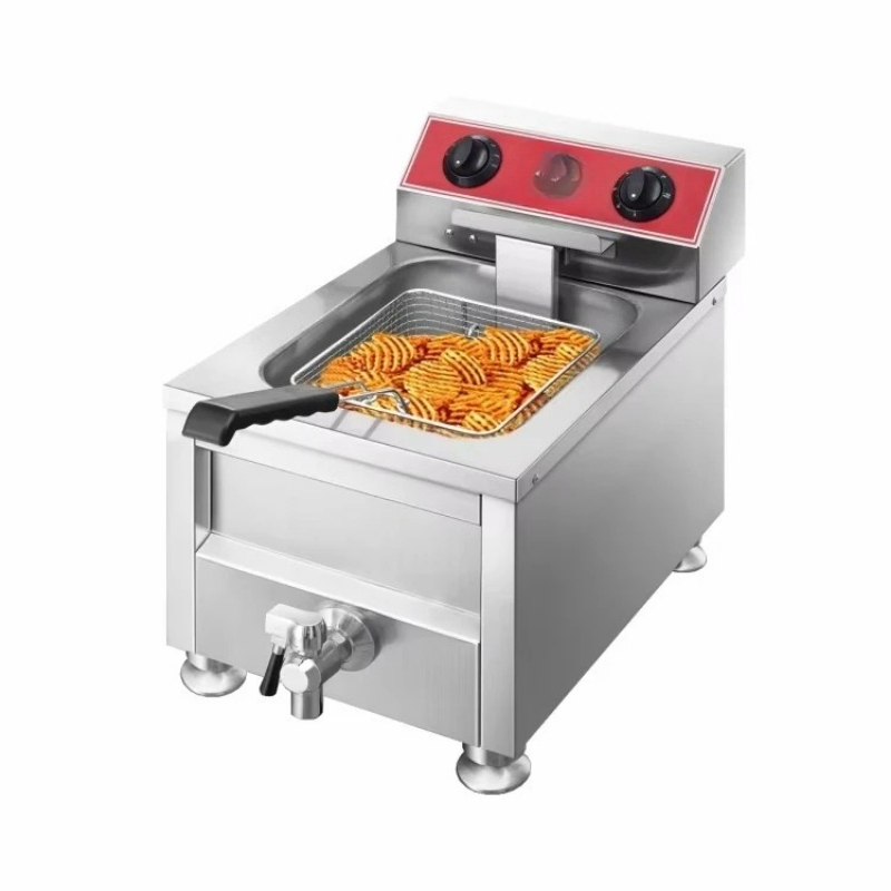 Commercial Kitchen Induction - مقلاة كهربائية عميقة تجارية مزودة بتحكم