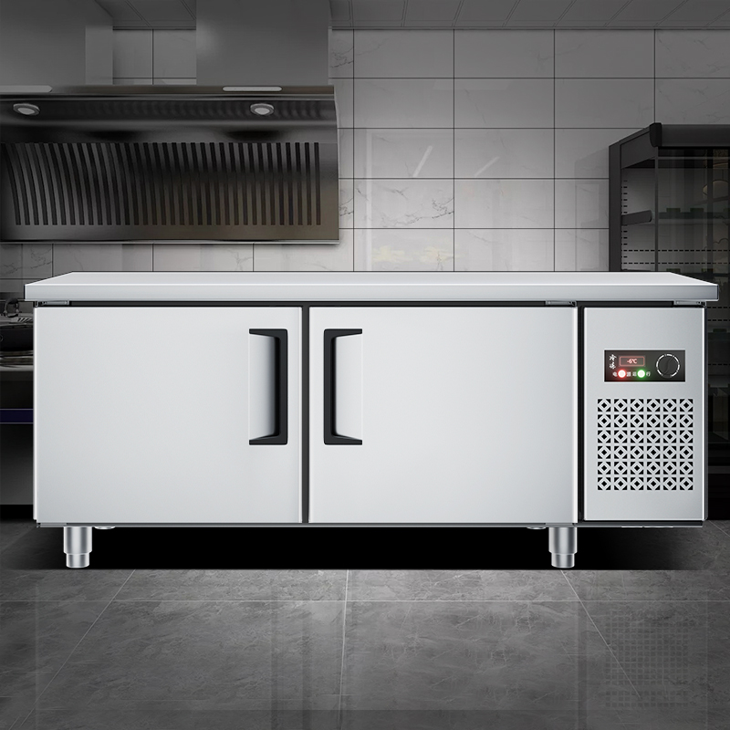 Commercial Kitchen Refrigerator - ثلاجة تجارية كبيرة السعة تحت الطاولة،