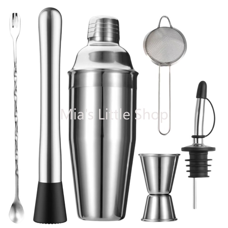 طقم خلاط كوكتيل زجاجي، كوب خلط - مراجعة Bar Blender Mixing وسعره