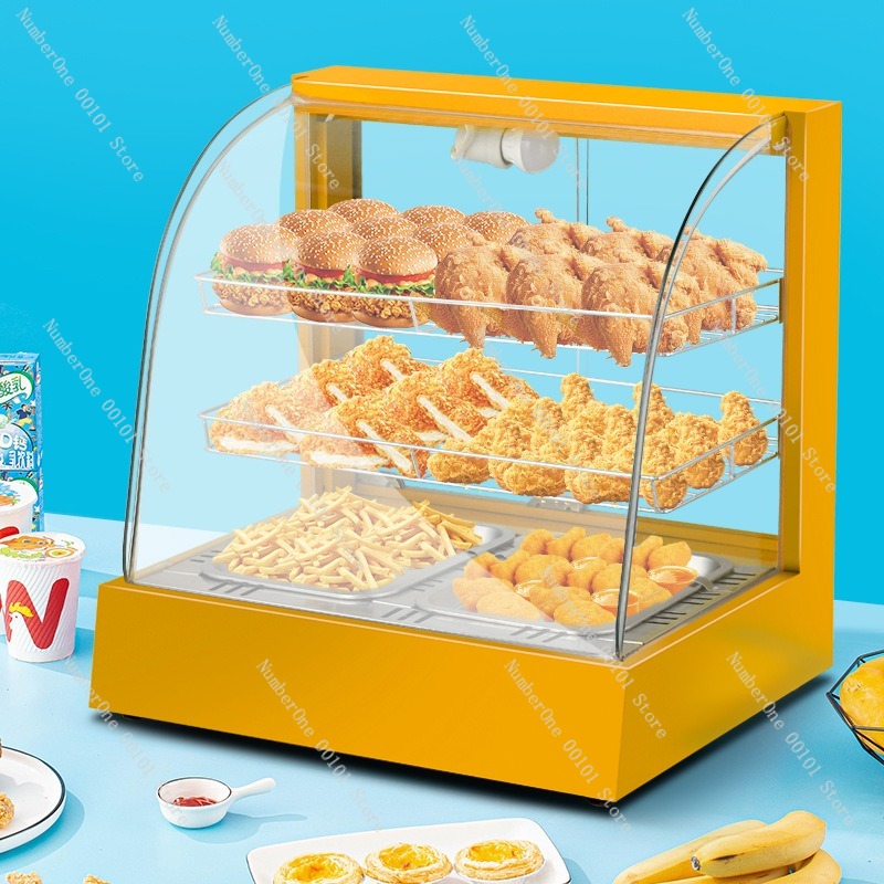 خزانة عرض تجارية للأطعمة المطب - مراجعة Food Warmer Display وسعره