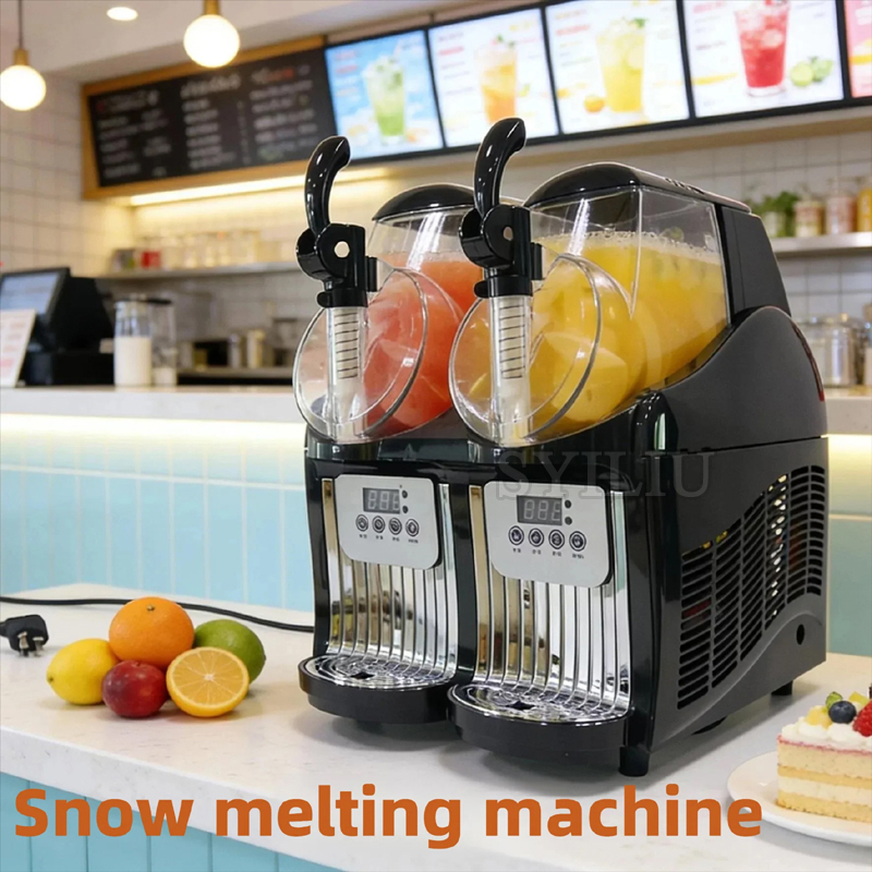 ماكينة سلاش تجارية بسعة 1/2 جا - مراجعة Slushy Machine وسعره