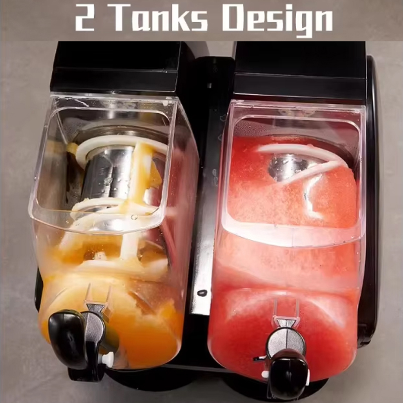 ماكينة سلاش تجارية بسعة 1/2 جا - مراجعة Slushy Machine وسعره