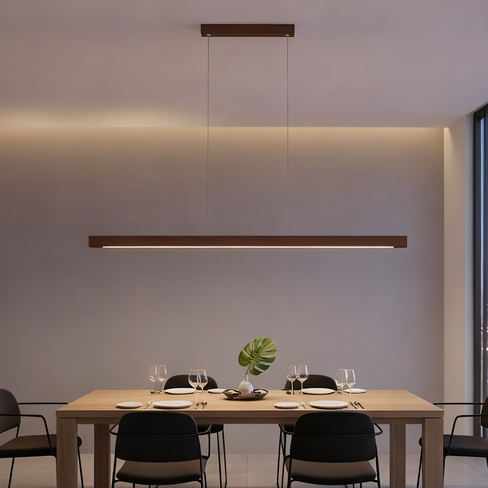 مصباح معلق LED بتصميم خشبي نور - مراجعة Commercial Kitchen Island وسعره