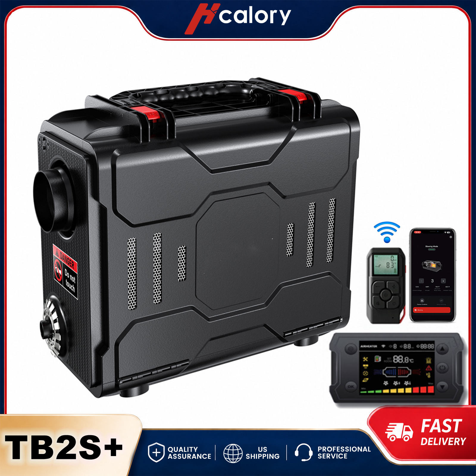 سخان ديزل Hcalory TB2S+ بقوة 8 - مراجعة Food Warmer Display وسعره