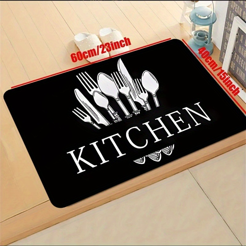 سجادة أرضية سوداء للمطبخ والحم - مراجعة Kitchen Flooring Commercial وسعره