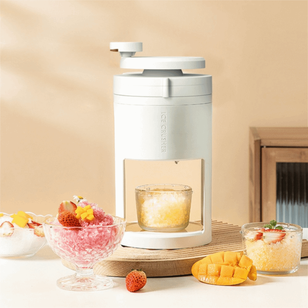 آلة صنع الثلج المبشور اليدوية  - مراجعة Slushy Machine وسعره