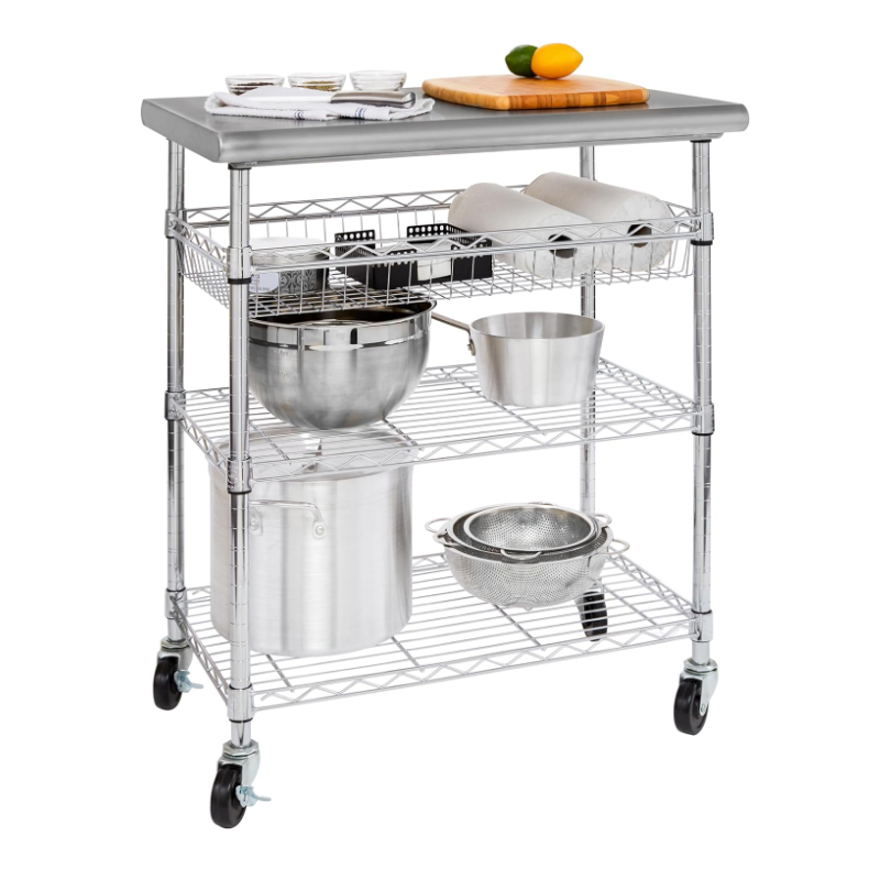 طاولة عمل تجارية مخصصة، عربة م - مراجعة Commercial Kitchen Prep Table وسعره