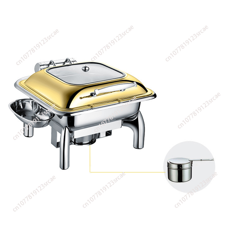 طقم أطباق تسخين بوفيه دائري من - مراجعة Commercial Kitchen Induction وسعره