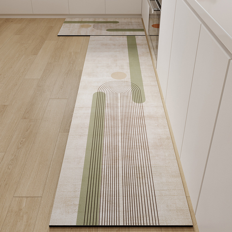 حصيرة أرضية دياتومي هندسية بسي - مراجعة Kitchen Flooring Commercial وسعره