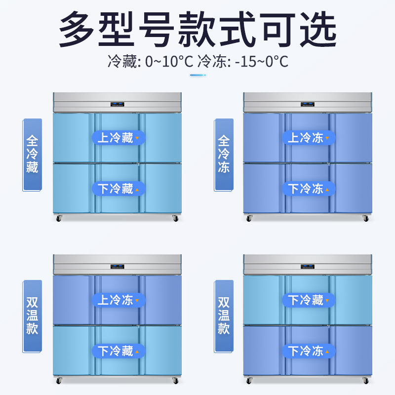 ثلاجة فندقية تجارية 6 أبواب فر - مراجعة Commercial Kitchen Refrigerator وسعره