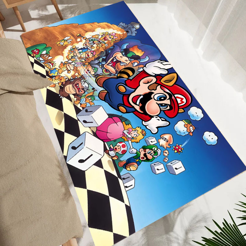 الكرتون S-Super M-Mario Bros ل - مراجعة Kitchen Flooring Commercial وسعره