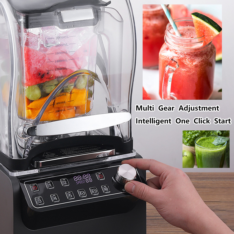 1800 واط الثقيلة التجارية الصف - مراجعة Bar Blender Mixing وسعره
