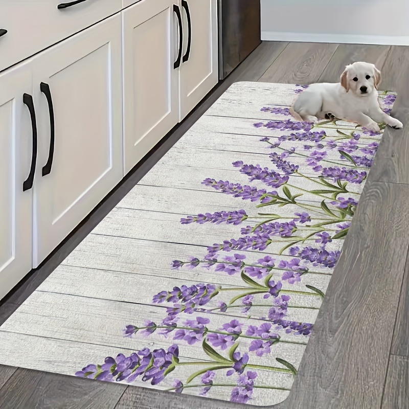 سجادة مطبخ على شكل زهور ونباتا - مراجعة Kitchen Flooring Commercial وسعره