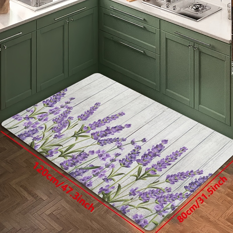 سجادة مطبخ على شكل زهور ونباتا - مراجعة Kitchen Flooring Commercial وسعره
