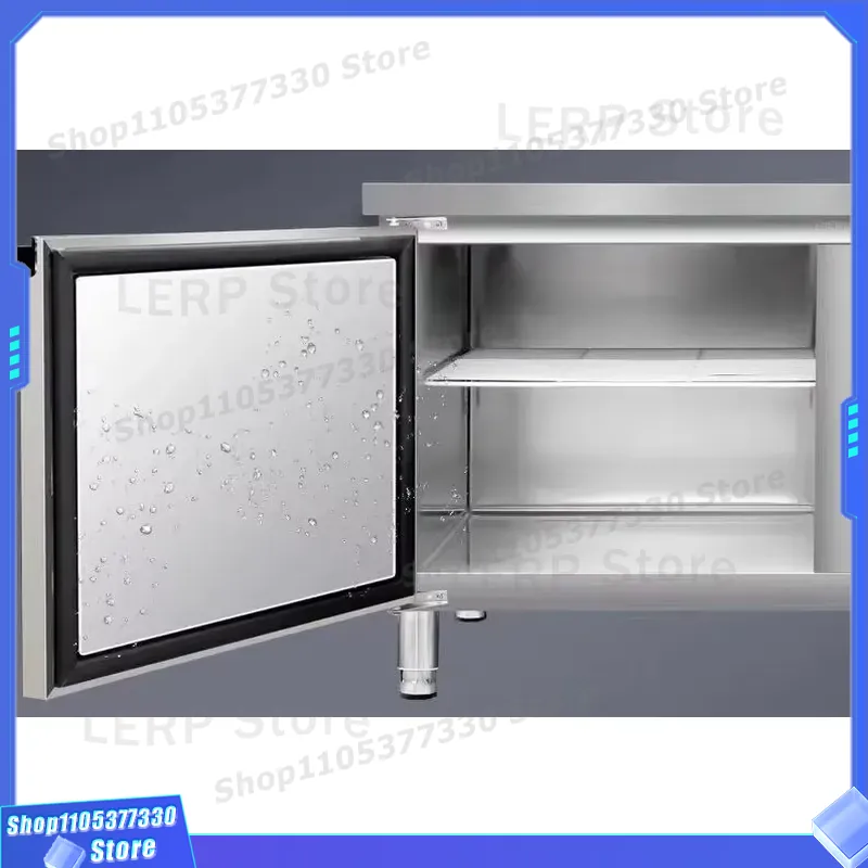 طاولة تحضير مبردة من الفولاذ ا - مراجعة Commercial Kitchen Prep Table وسعره