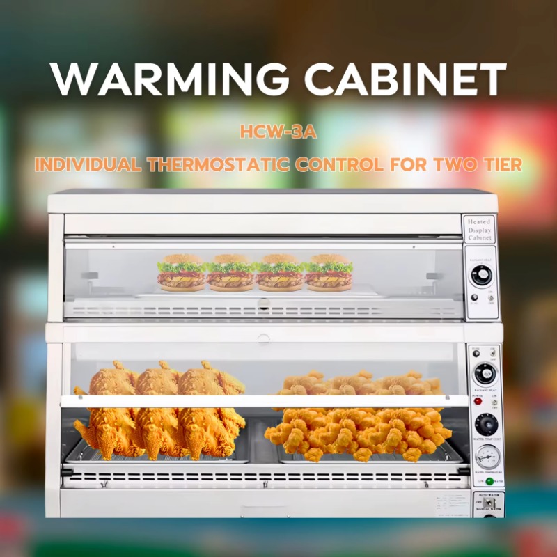 خزانة تسخين ذات طبقتين من TENS - مراجعة Food Warmer Display وسعره