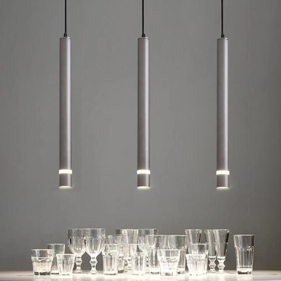 الحديثة قلادة led مصباح طويلة  - مراجعة Commercial Kitchen Island وسعره