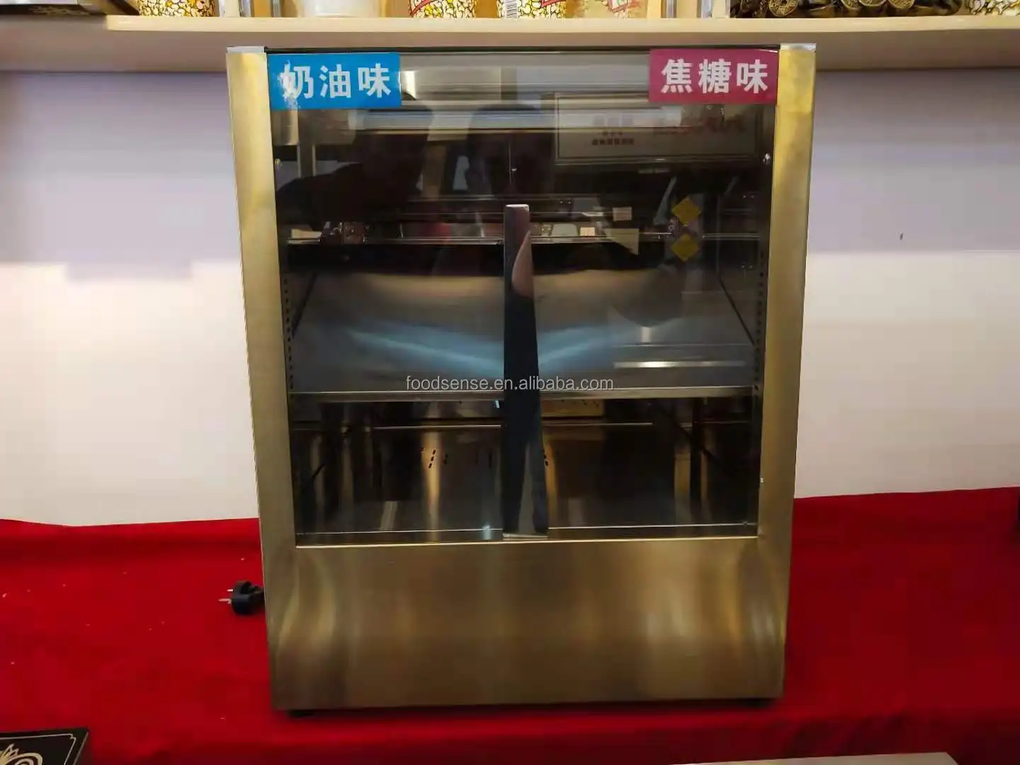 خزانة عرض تجارية لحفظ الفشار و - مراجعة Food Warmer Display وسعره